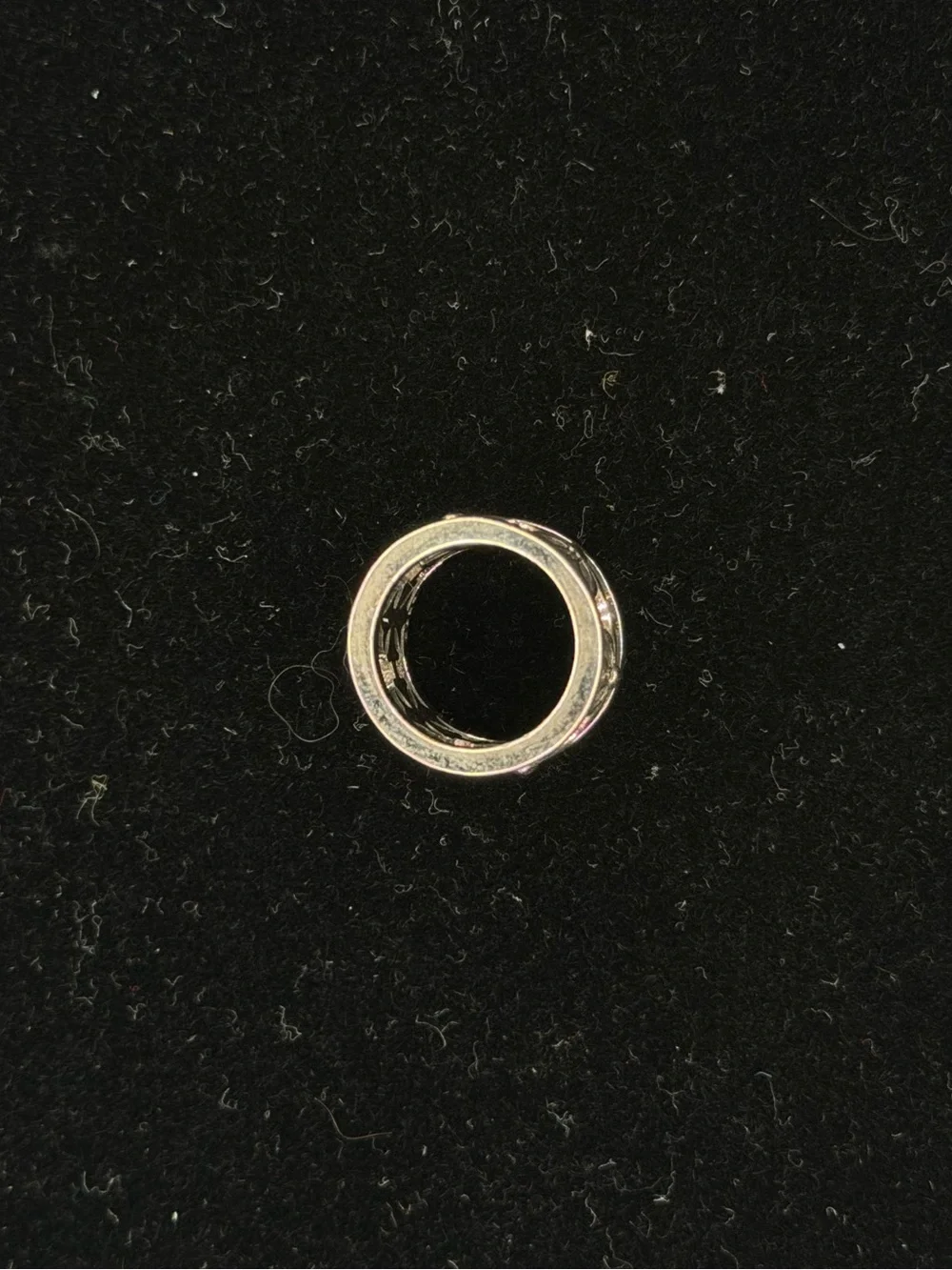 Chrome Hearts Floral Motif Circle Ring Unisex Pendant
